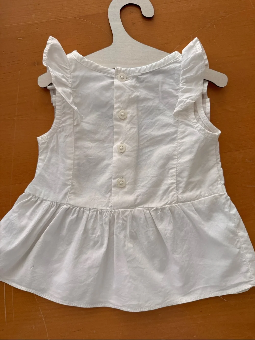 Carter's White Infant Dress with Pastel Floral Accents